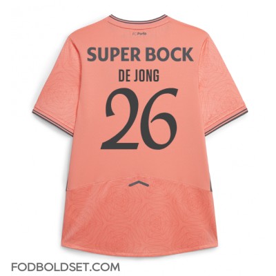 Porto Luuk de Jong #26 Udebanetrøje 2025-26 Kortærmet Porto Luuk de Jong #26 Udebanetrøje 2025-26 Kortærmet